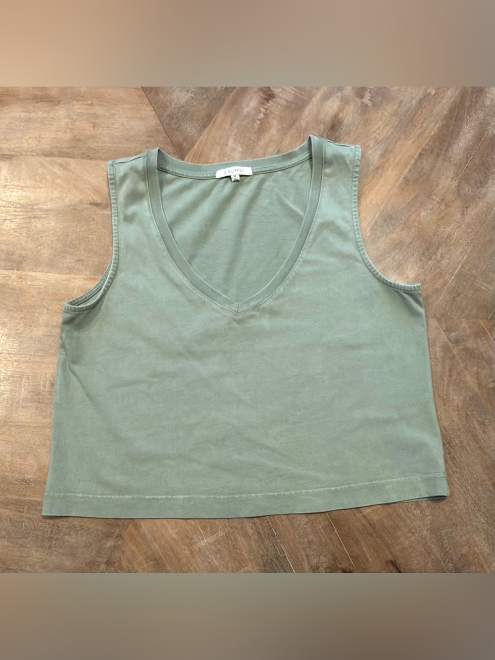 Z supply Sloane Cropped Tank Top